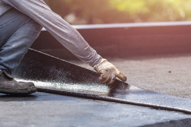 Professional Waterproofing technician working in Norwood, PA